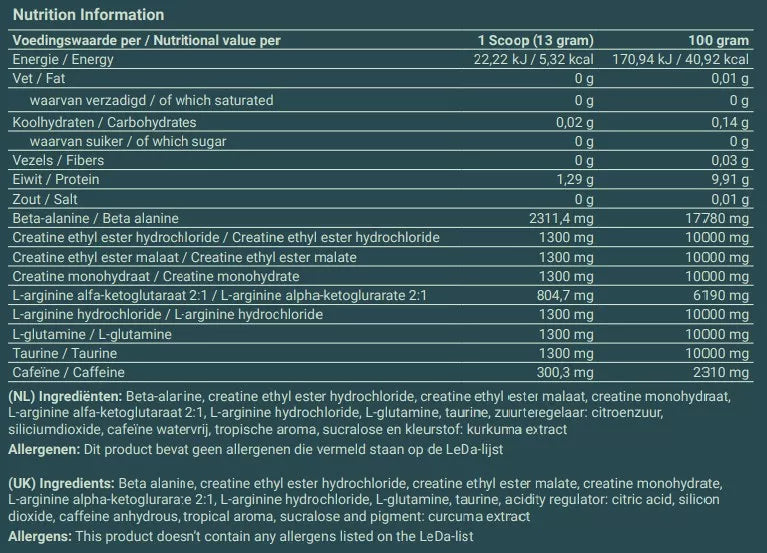 Nutrition Powders -Forfait de renforcement musculaire - Protéine de lactosérum | Fraise